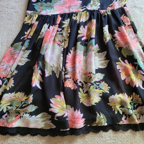 Anthropologie Maeve Violetta sheer floral babydoll dress size small - Picture 12 of 15